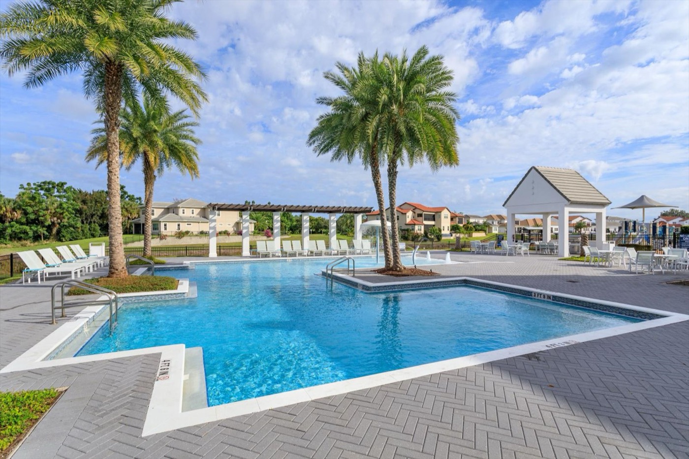 Lakeshore community pool by Toll Brothers