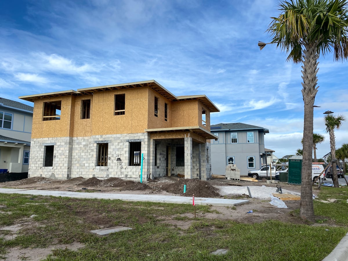 new construction home in Lake Nona Orlando